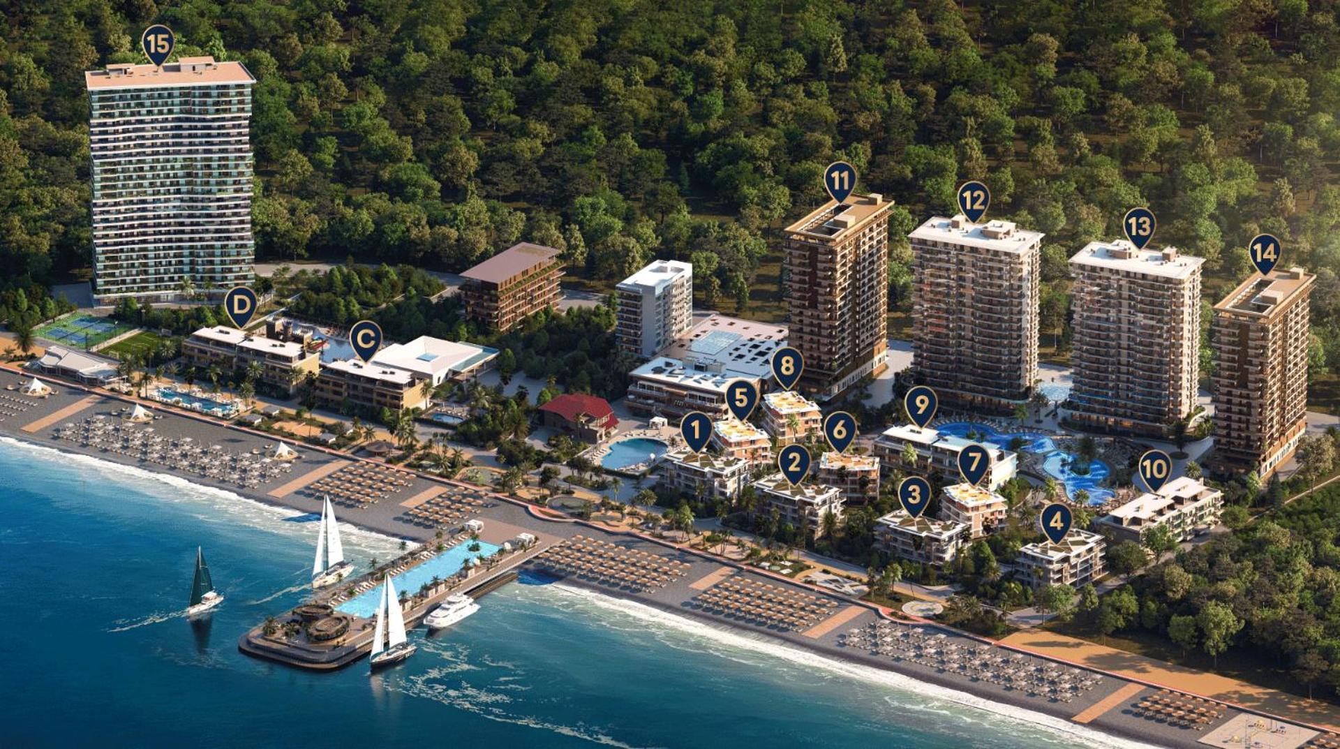 Luxury Oasis Apartment 차크비 외부 사진